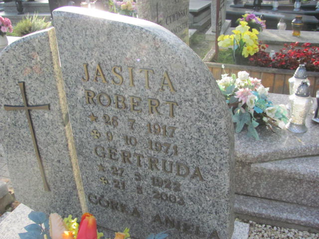 Gertruda Jasita 1922 Wodzisław Śląski Kokoszyce - Grobonet - Wyszukiwarka osób pochowanych