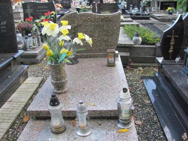Grób Jan Hołomek
