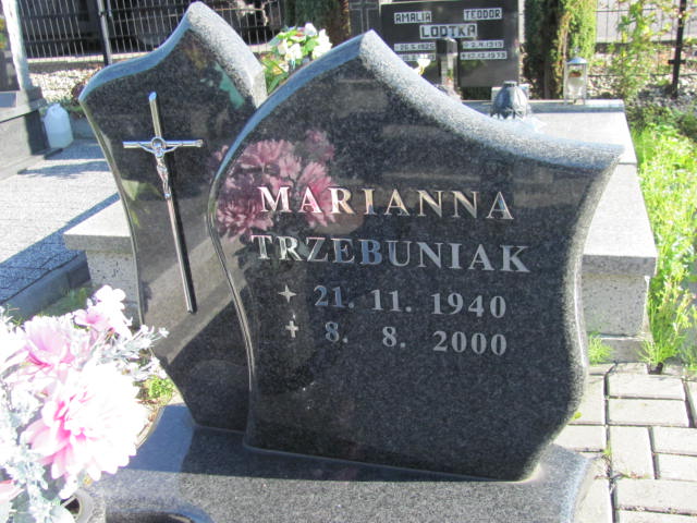 Marianna Trzebuniak 1940 Wodzisław Śląski Kokoszyce - Grobonet - Wyszukiwarka osób pochowanych