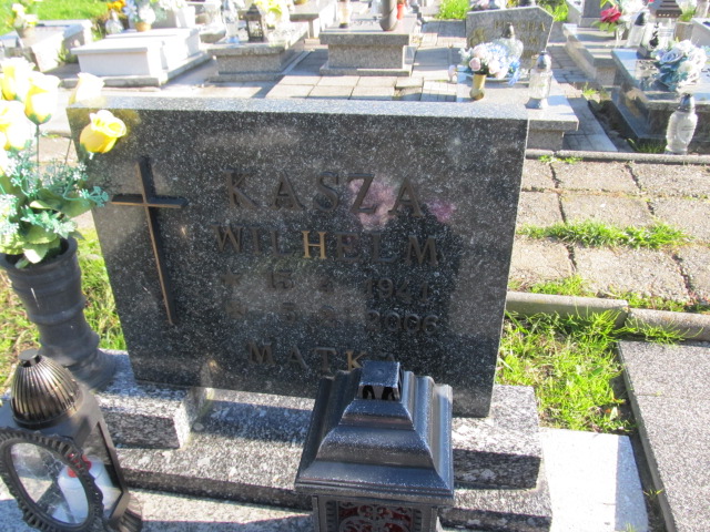 Wilhelm Kasza 1941 Wodzisław Śląski Kokoszyce - Grobonet - Wyszukiwarka osób pochowanych