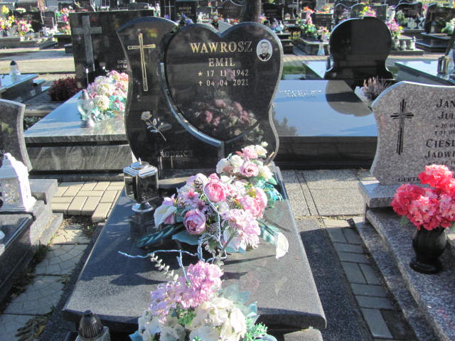 Grób Emil Wawrosz