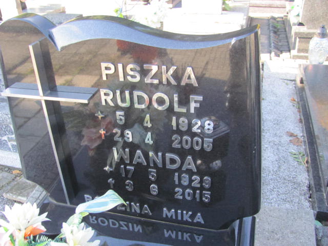 Rudolf Piszka 1928 Wodzisław Śląski Kokoszyce - Grobonet - Wyszukiwarka osób pochowanych